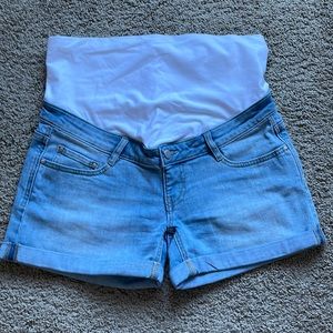 Ripe Denim Maternity Shorts